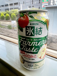 「KIRIN 氷結 Farmers’ Taste 長野県産ふじりんご 缶350ml」のクチコミ画像 by ビールが一番さん