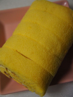 「ヤマザキ 5つに切ったロールケーキ バナナ 5枚」のクチコミ画像 by taktak99さん