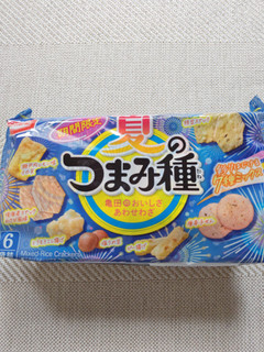 「亀田製菓 夏のつまみ種 袋95g」のクチコミ画像 by taaさん