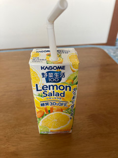 「カゴメ 野菜生活100 レモンサラダ パック200ml」のクチコミ画像 by リバプールしんのすけさん