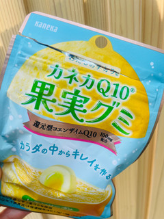 「カネカ食品 わたしのチカラ カネカQ10果実グミ レモンソーダ味 袋40g」のクチコミ画像 by green_appleさん