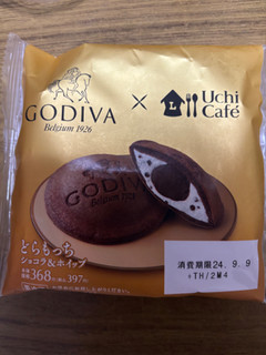 「ローソン Uchi Cafe’ × GODIVA どらもっち ショコラ＆ホイップ」のクチコミ画像 by ちびみーちゃんさん