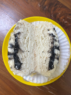 「A‐BAGEL 生ベーグル くるくる黒ごまあんこ チーズケーキ」のクチコミ画像 by ピンクのぷーさんさん