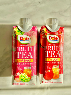 「Dole FRUIT TEA ピーチミックス 330ml」のクチコミ画像 by ぱぴぴさん