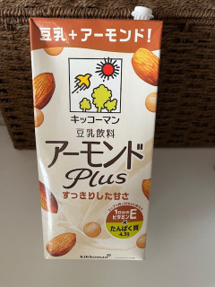 「キッコーマン 豆乳飲料 アーモンドPlus パック1000ml」のクチコミ画像 by chan-manaさん