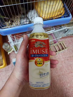 「KIRIN iMUSE ヨーグルトテイスト ペット500ml」のクチコミ画像 by ハムちゃんハムジさん