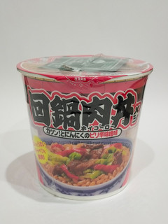 「日清食品 回鍋肉丼メシ ガツン！とにんにくのピリ辛味噌味 110g」のクチコミ画像 by ばぶたろうさん