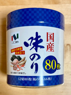 「ニコニコのり 国産味のり 卓上 12切 ケース80枚」のクチコミ画像 by 踊る埴輪さん