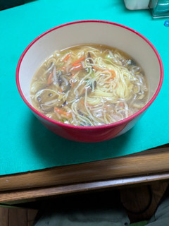 「マルハニチロ 新中華街 横浜あんかけラーメン 袋482g」のクチコミ画像 by なおなさん