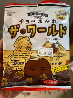 「不二家 カントリーマアム チョコまみれ ザ・ワールド アフリカ編 袋48g」のクチコミ画像 by gologoloさん