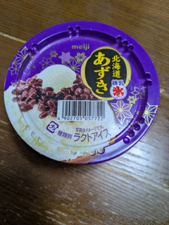 高評価】「あずきが食べたくて購入！！ 蓋を開けると - 明治 北海道