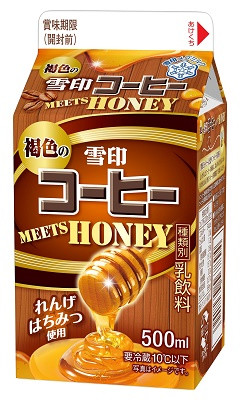 雪印メグミルク  褐色の雪印コーヒー MEETS HONEY