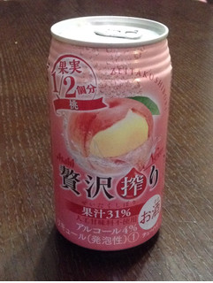 「アサヒ 贅沢搾り 桃 缶350ml」のクチコミ画像 by meisuiさん