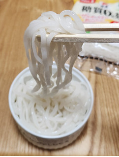 「紀文 糖質0g麺 平麺 180g」のクチコミ画像 by みにぃ321321さん