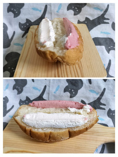 「ファミリーマート 生フランスパン いちごミルク＆ホイップ」のクチコミ画像 by ゆるりむさん