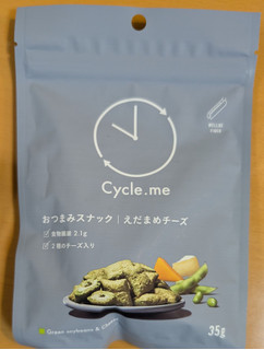 「Cycle.me 食物繊維がとれるえだまめチーズスナック」のクチコミ画像 by はるなつひさん