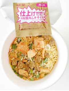 「明星食品 BIGだぜ！一平ちゃん 豚キムチラーメン カップ92g」のクチコミ画像 by コーンスナック好きさん