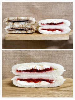 「ヤマザキ ランチパック 贅沢いちごのランチパック やみつきザクザク食感」のクチコミ画像 by ゆるりむさん