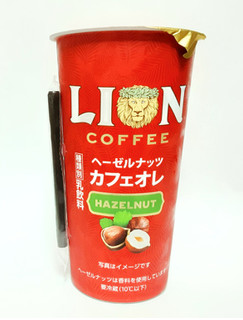 「ドトール LION COFFEE ヘーゼルナッツカフェオレ 220ml」のクチコミ画像 by つなさん