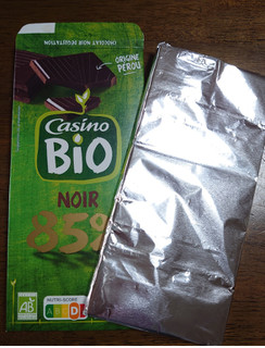 「Casino Bio 有機ダークチョコ カカオ85％ 100g」のクチコミ画像 by もぐりーさん