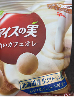 「江崎グリコ アイスの実 白いカフェオレ 袋12個」のクチコミ画像 by なでしこ5296さん