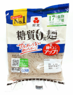 「紀文 糖質0g麺 そば風麺 袋180g」のクチコミ画像 by つなさん