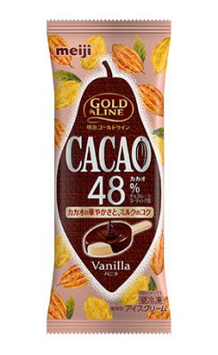 明治 GOLD LINE CACAO48% バニラ