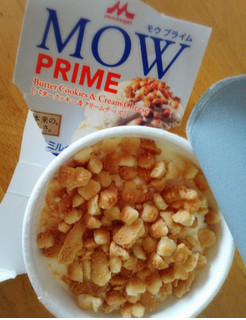 「森永 MOW PRIME バタークッキー＆クリームチーズ カップ105ml」のクチコミ画像 by もぐのこさん
