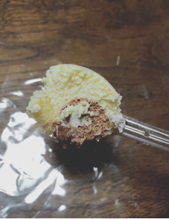 「セブン-イレブン チョコ＆バニラクリーム サンタさんケーキ」のクチコミ画像 by ゆにょちゃぬさん