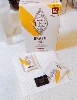 「明治 ザ・チョコレート ブラジルカカオ70％ 箱42g」のクチコミ画像 by ビーピィさん