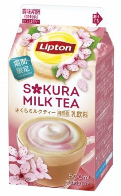 森永乳業 リプトン　さくらミルクティー