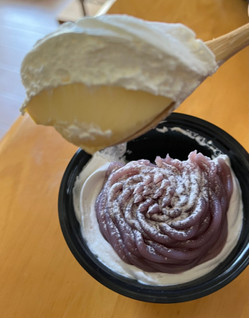 「モンテール 小さな洋菓子店 紫芋モンブランプリン」のクチコミ画像 by わやさかさん