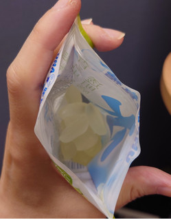 「UHA味覚糖 水グミ シャインマスカット味 40g」のクチコミ画像 by ももたろこさん