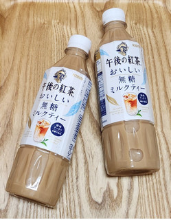 「KIRIN 午後の紅茶 おいしい無糖 ミルクティー ペット500ml」のクチコミ画像 by みにぃ321321さん