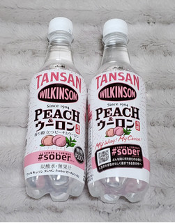 「アサヒ ウィルキンソン タンサン ＃sober ピーチ＆ウーロン ペット450ml」のクチコミ画像 by みにぃ321321さん