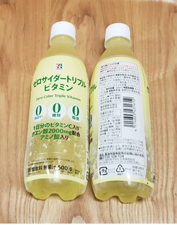 「セブン＆アイ セブンプレミアム ゼロサイダートリプルビタミン ペット500ml」のクチコミ画像 by みにぃ321321さん