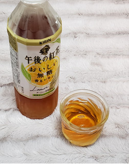 「KIRIN 午後の紅茶 おいしい無糖 香るレモン ペット500ml」のクチコミ画像 by みにぃ321321さん