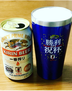 「KIRIN 一番搾り サッカー日本代表応援缶2020 缶350ml」のクチコミ画像 by ビールが一番さん