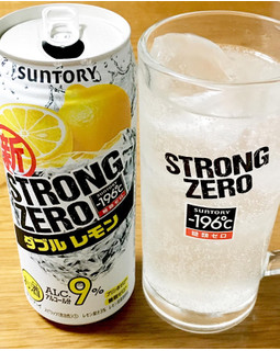 「サントリー ‐196℃ ストロングゼロ ダブルレモン 缶500ml」のクチコミ画像 by ビールが一番さん