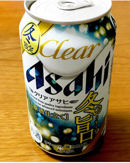 「アサヒ クリアアサヒ 冬の旨口 缶350ml」のクチコミ画像 by ビールが一番さん