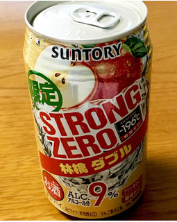 「サントリー ‐196℃ ストロングゼロ 林檎ダブル 缶350ml」のクチコミ画像 by ビールが一番さん