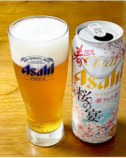「アサヒ クリアアサヒ 桜の宴 缶500ml」のクチコミ画像 by ビールが一番さん