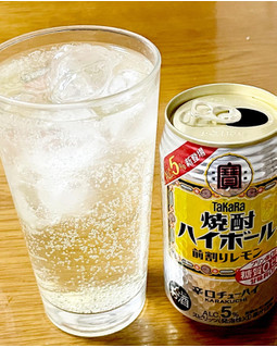 「タカラ 焼酎ハイボール5％ 前割りレモン 缶350ml」のクチコミ画像 by ビールが一番さん