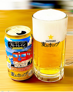 「サッポロ 麦とホップ 歴代ブルートレインコレクション 紀伊 缶350ml」のクチコミ画像 by ビールが一番さん