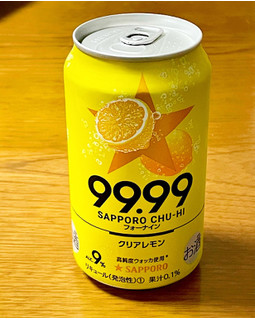 「サッポロ チューハイ99.99 クリアレモン 缶350ml」のクチコミ画像 by ビールが一番さん