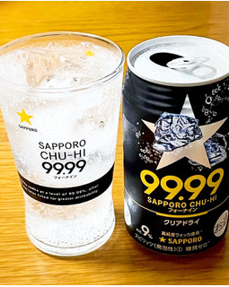 「サッポロ チューハイ99.99 クリアドライ 缶350ml」のクチコミ画像 by ビールが一番さん
