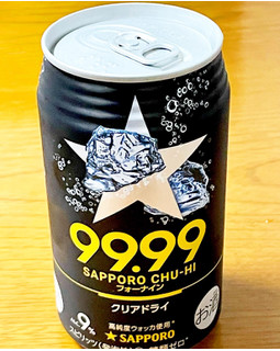 「サッポロ チューハイ99.99 クリアドライ 缶350ml」のクチコミ画像 by ビールが一番さん