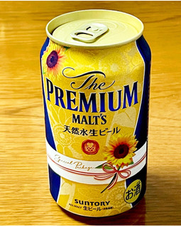 「サントリー ザ・プレミアム・モルツ スペシャルパッケージひまわりデザイン 缶350ml」のクチコミ画像 by ビールが一番さん