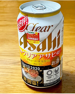 「アサヒ クリアアサヒ TOKYO 2020 祝 開幕パッケージ 缶350ml」のクチコミ画像 by ビールが一番さん