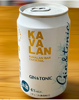 「KING CAR KAVALAN GIN＆TONIC 缶320ml」のクチコミ画像 by ビールが一番さん